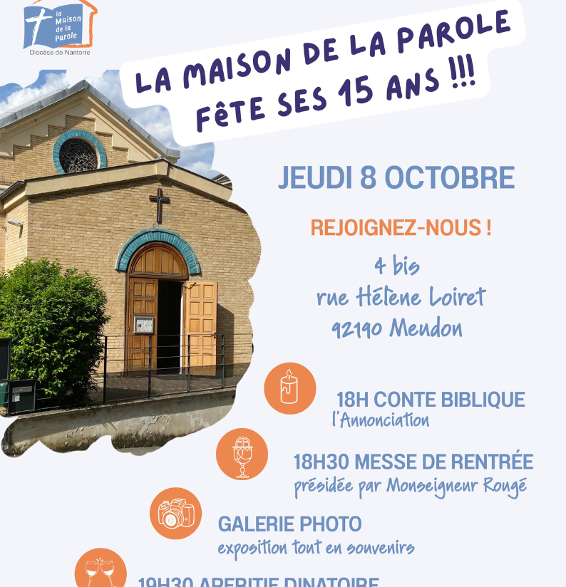 Image - 15 ans de la Maison de la Parole