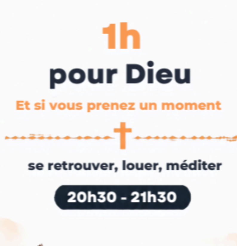 Image - Soirée de louange « 1 heure pour Dieu »